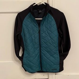 Marmot Quilted Black Jacket, size medium
